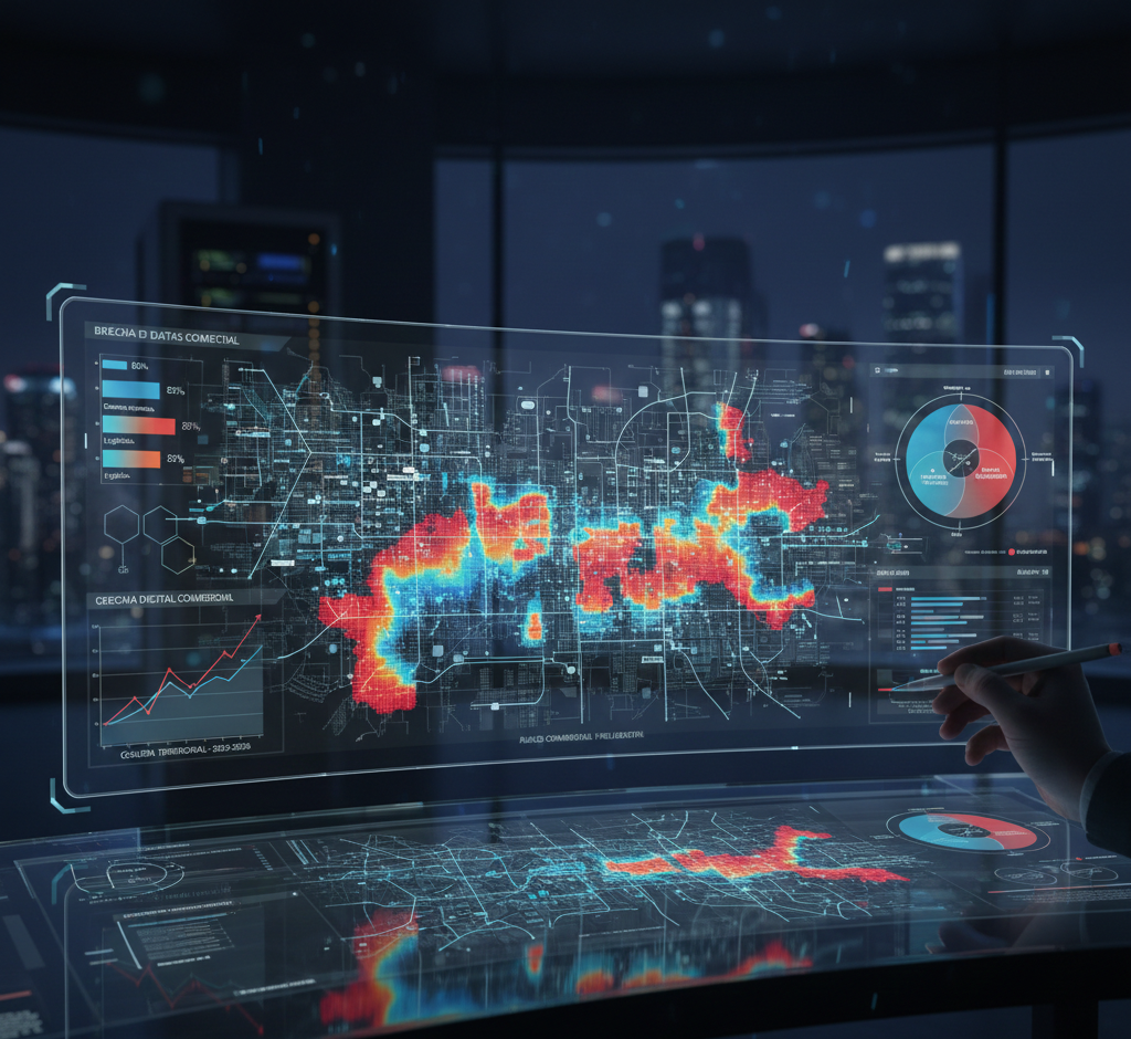 Análisis de brecha digital territorial